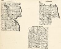 Juneau County - Germantown, Kildare, Seven Mile Creek, Wisconsin State Atlas 1930c